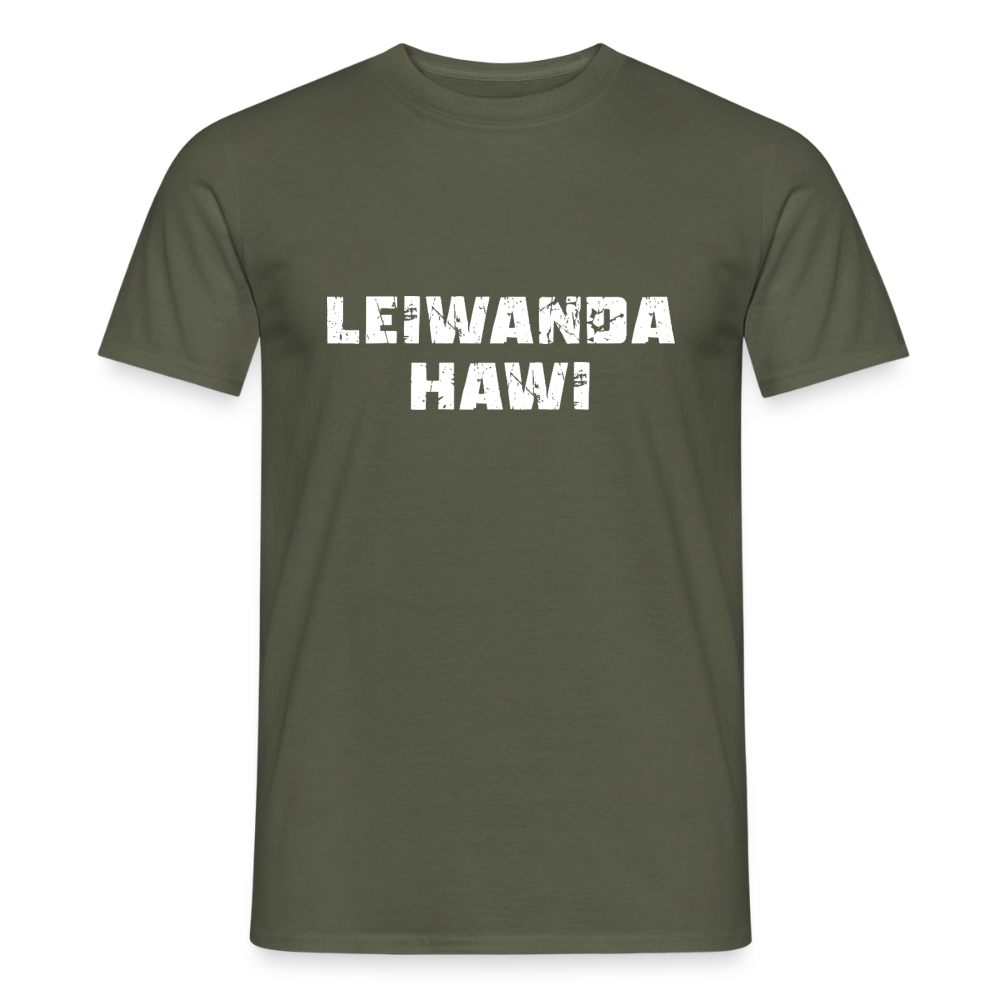 LEIWANDER HAWI, Männer T-Shirt - Militärgrün