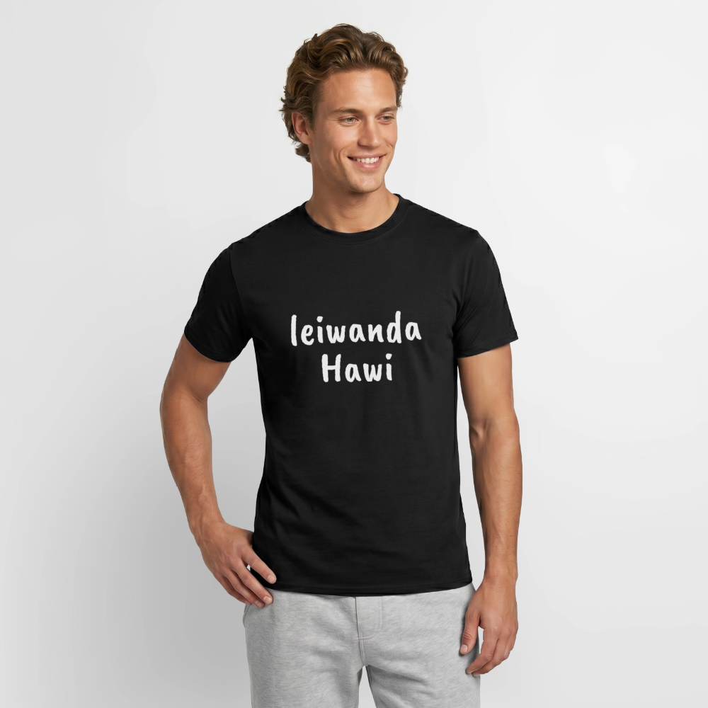 leiwanda Hawi, Männer T-Shirt - Schwarz