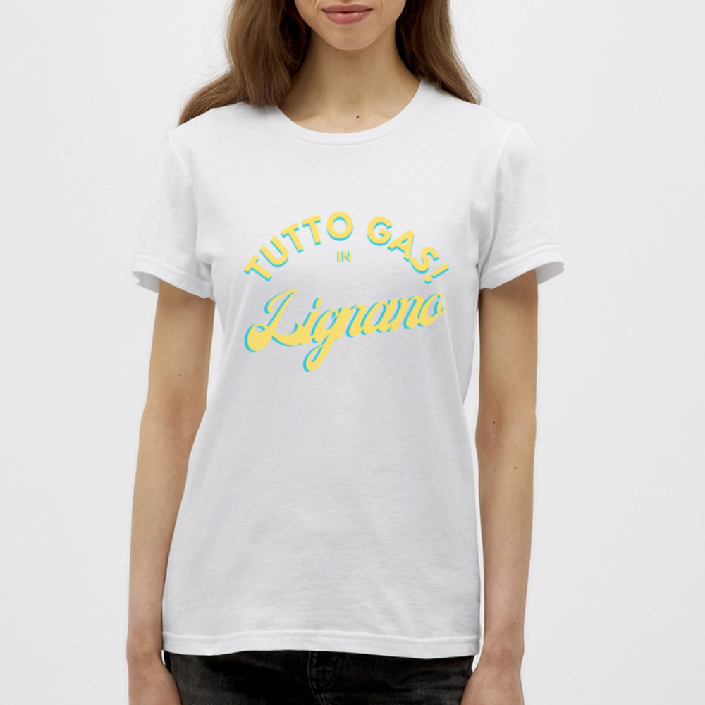 TUTTO GAS! in Lignano - Frauen T-Shirt - Weiß