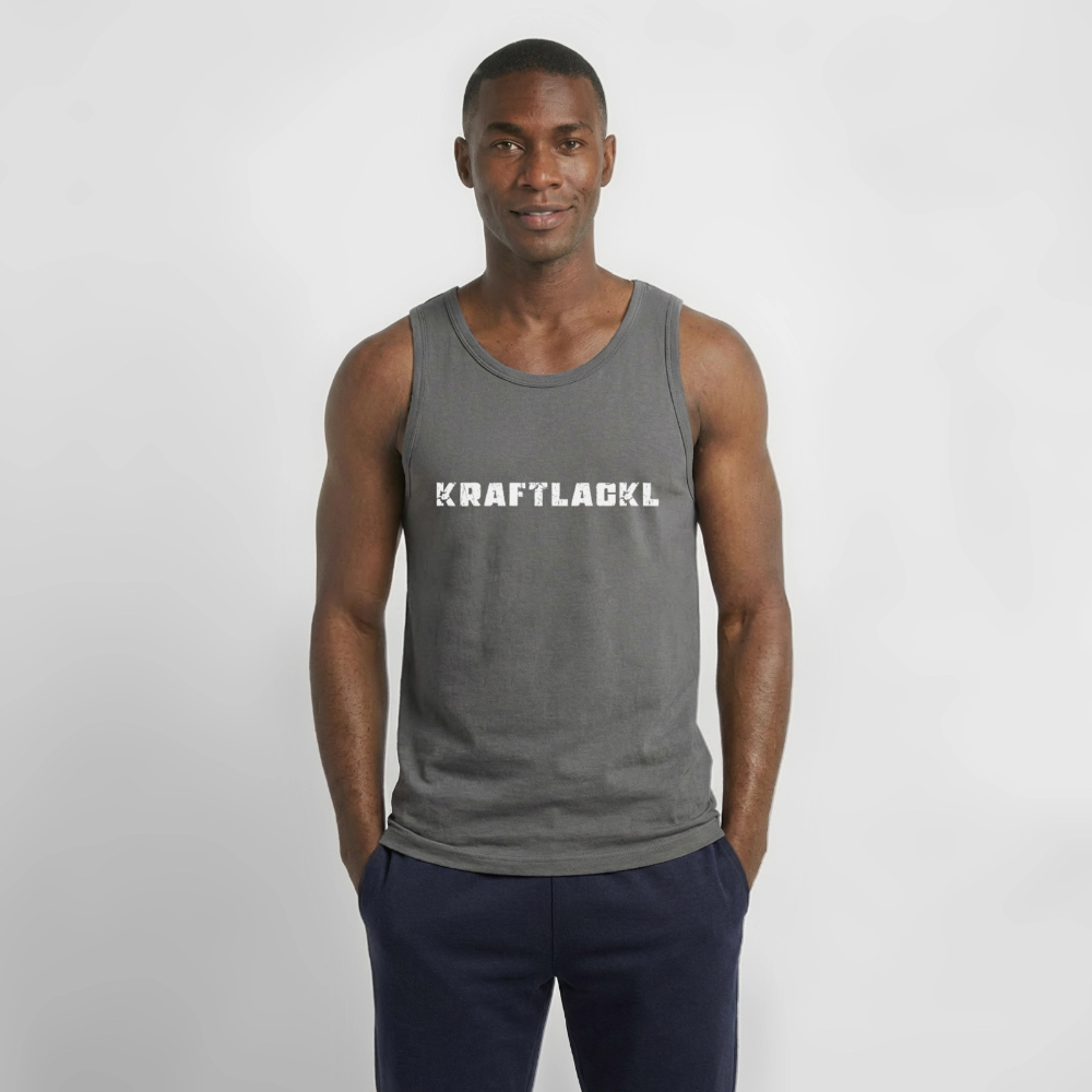 Kraftlackl, Männer Tank Top - Anthrazit