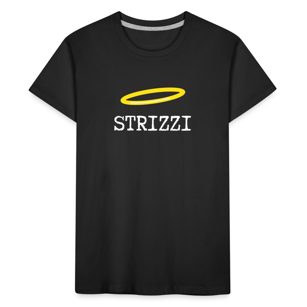 Strizzi, Kinder (2 - 8 Jahre) Premium Bio-T-Shirt - Schwarz