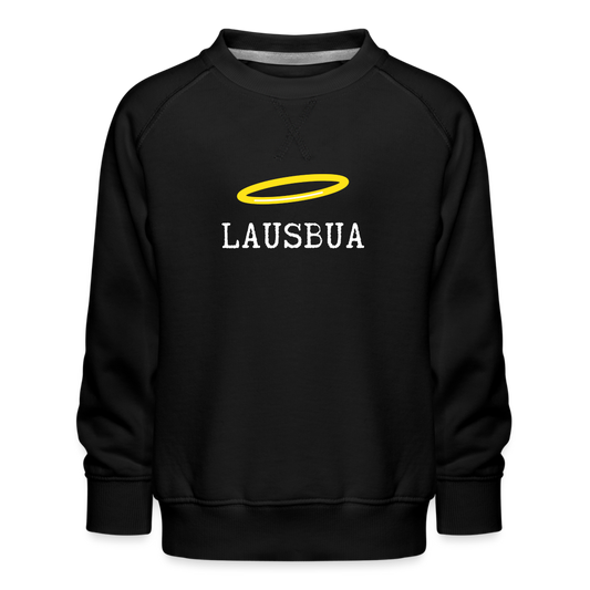 Lausbua, bayerischer bzw österreichischer Lausbub, Kinder Premium Pullover - Schwarz