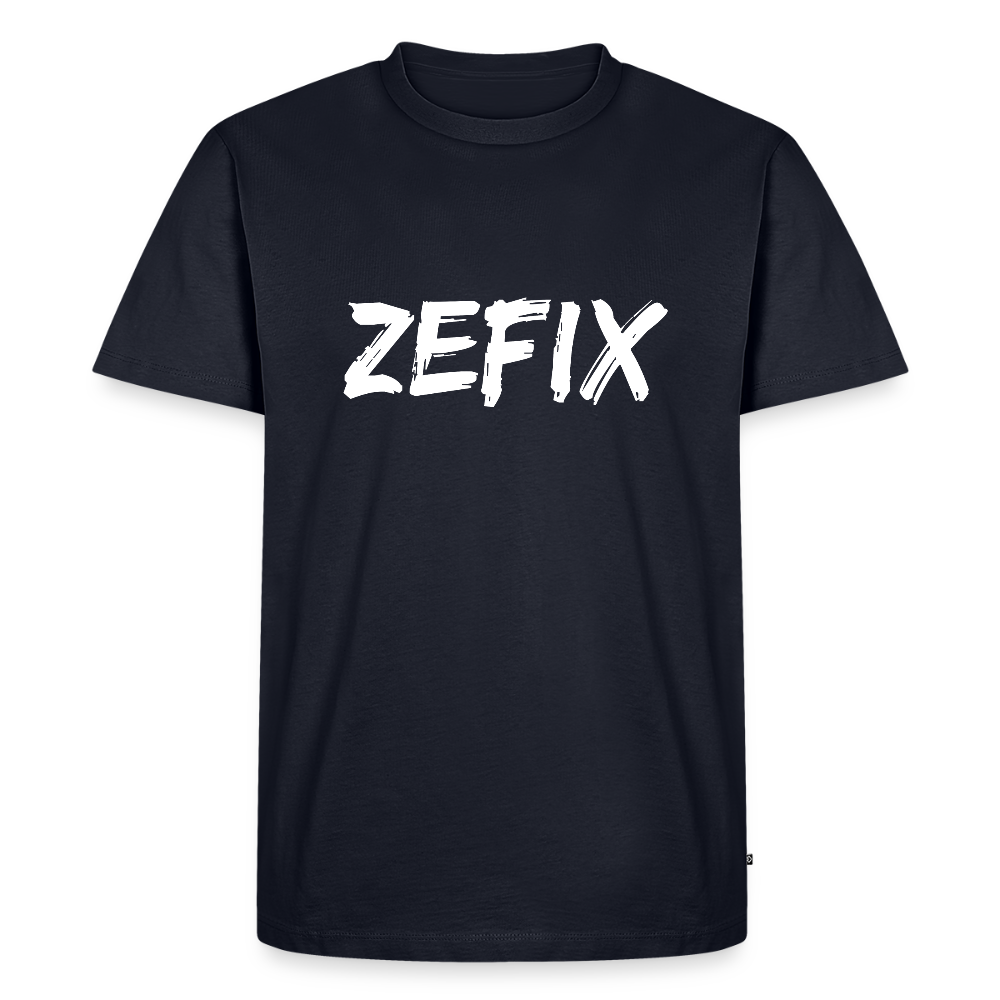 Zefix, Männer Premium T-Shirt - Navy