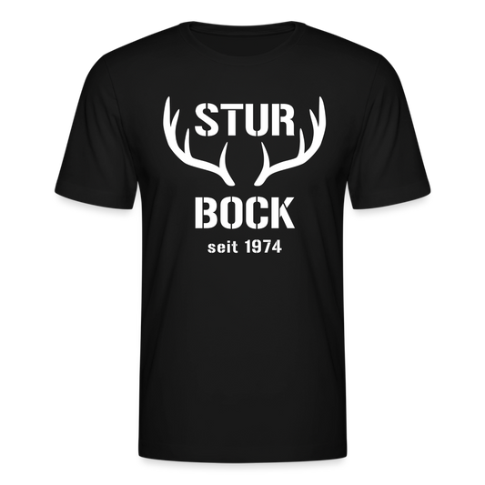 Sturbock seit 1974, zum 50. Geburtstag, 50er, Männer T-Shirt von Bella + Canvas - Schwarz