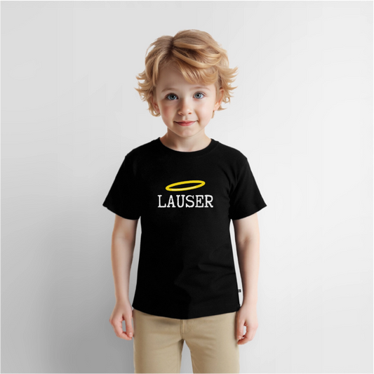Lauser, österreichischer Lausbub - Kinder (2 - 8 Jahre) Premium T-Shirt - Schwarz