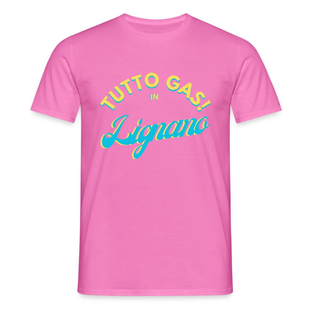 TUTTO GAS! in Lignano,  Männer T-Shirt - Pink
