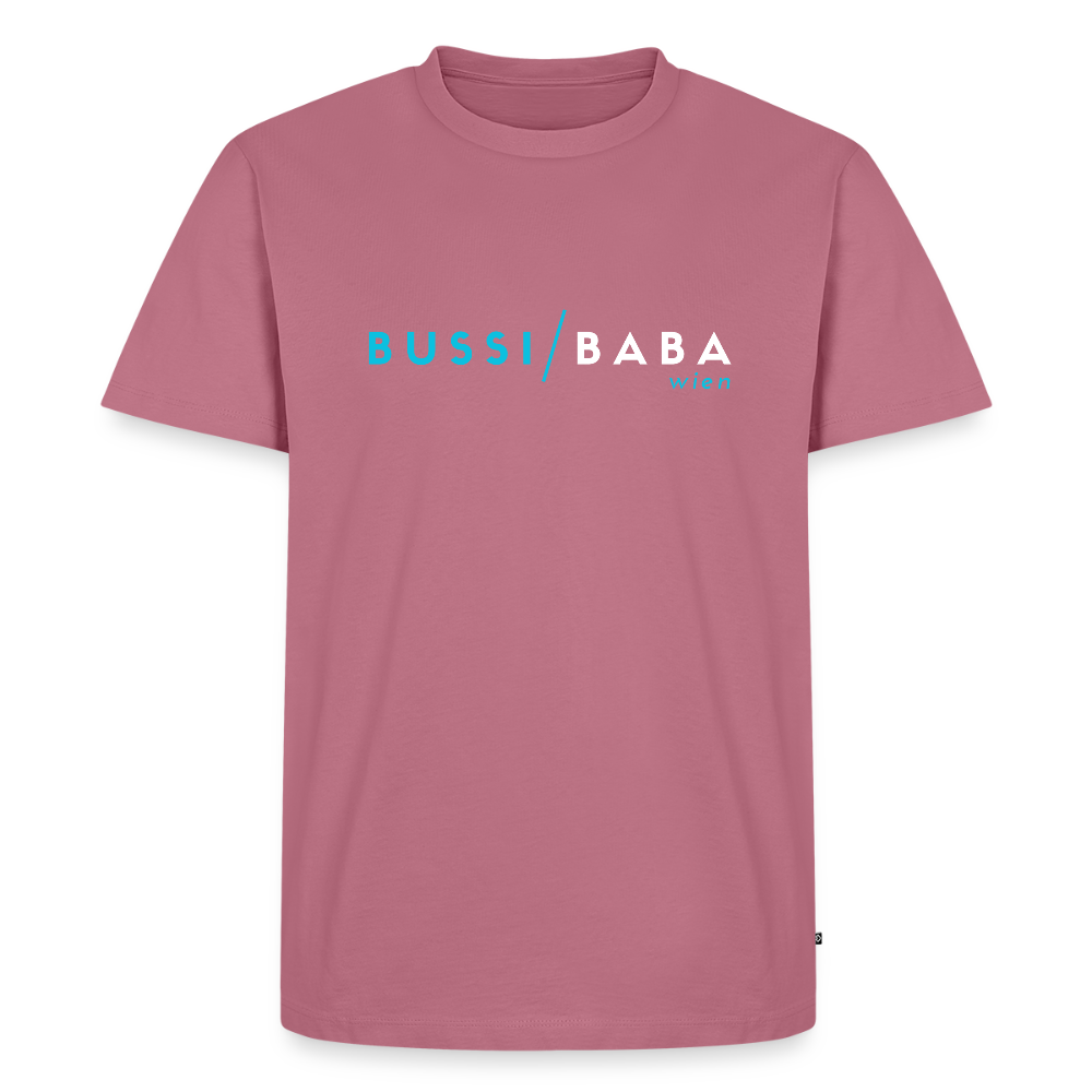 Bussi / Baba Wien aquablau, Männer Premium T-Shirt - Mauve