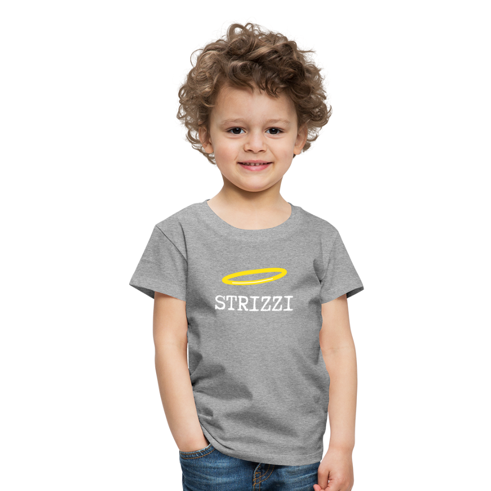 Strizzi, Kinder (2 - 8 Jahre) Premium -T-Shirt - Grau meliert
