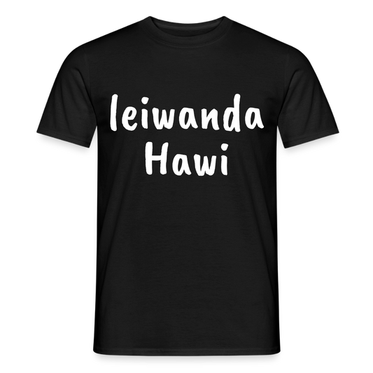 leiwanda Hawi, Männer T-Shirt - Schwarz