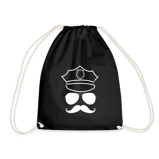 Hot Daddy, Gym/ Beach Bag - Turnsackerl (dt. Turnbeutel) - Schwarz