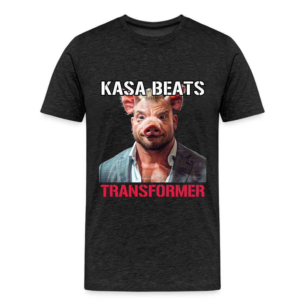 KASA BEATS - TRANSFORMER, Men Premium T-Shirt - Anthrazit