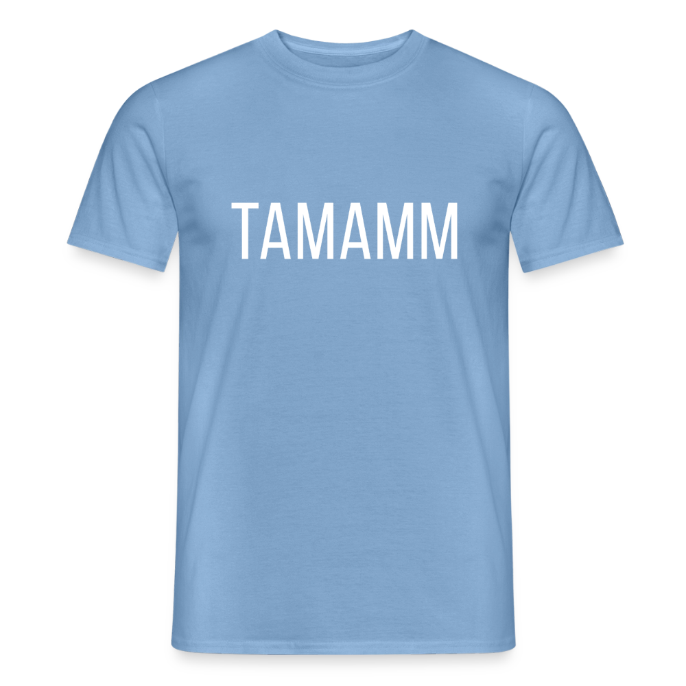 TAMAMM, Männer T-Shirt - Carolina Blue