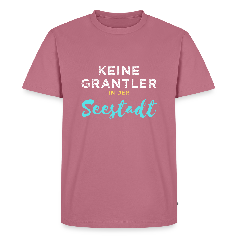 Keine Grantler in der (Wiener) Seestadt, Männer Premium T-Shirt - Mauve