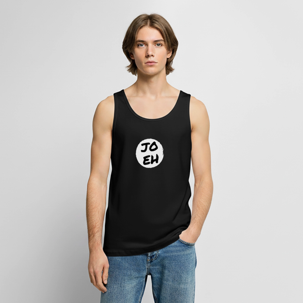Jo eh - Ja, werde ich sicher eh nicht machen ;-) Männer Premium Tank Top - Schwarz