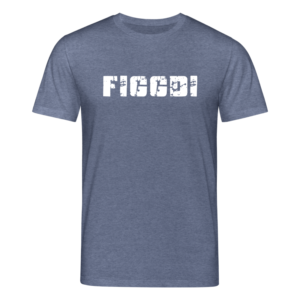 Figgdi - Schweizerdeutsch für "Kannst mich gern haben" ;-) Stanley/ Stella Männer Organic T-Shirt - Dunkelblau meliert
