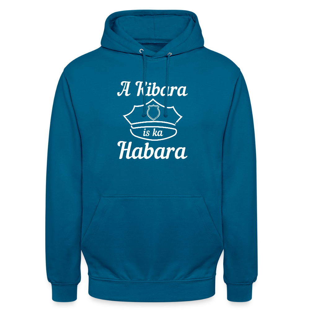 A Kibara is ka Habara, Hoodie - Tiefseeblau 