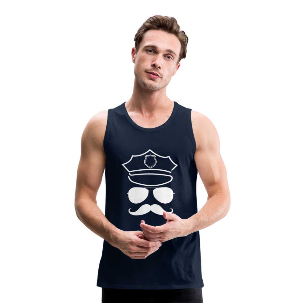 Hot Daddy - Männer Premium Tank Top - Navy