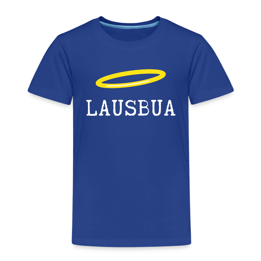 Lausbua, bairischer bzw österreichischer Lausbub (dt. Bengel), Kinder Premium T-Shirt - Königsblau
