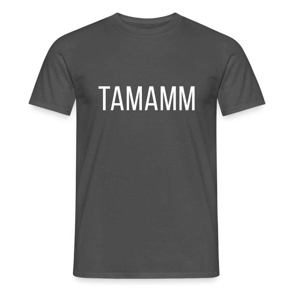 TAMAMM, Männer T-Shirt - Anthrazit