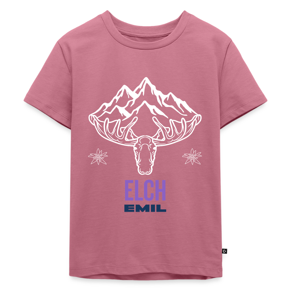 Elch Emil in Österreich, Kinder Premium T-Shirt - Mauve