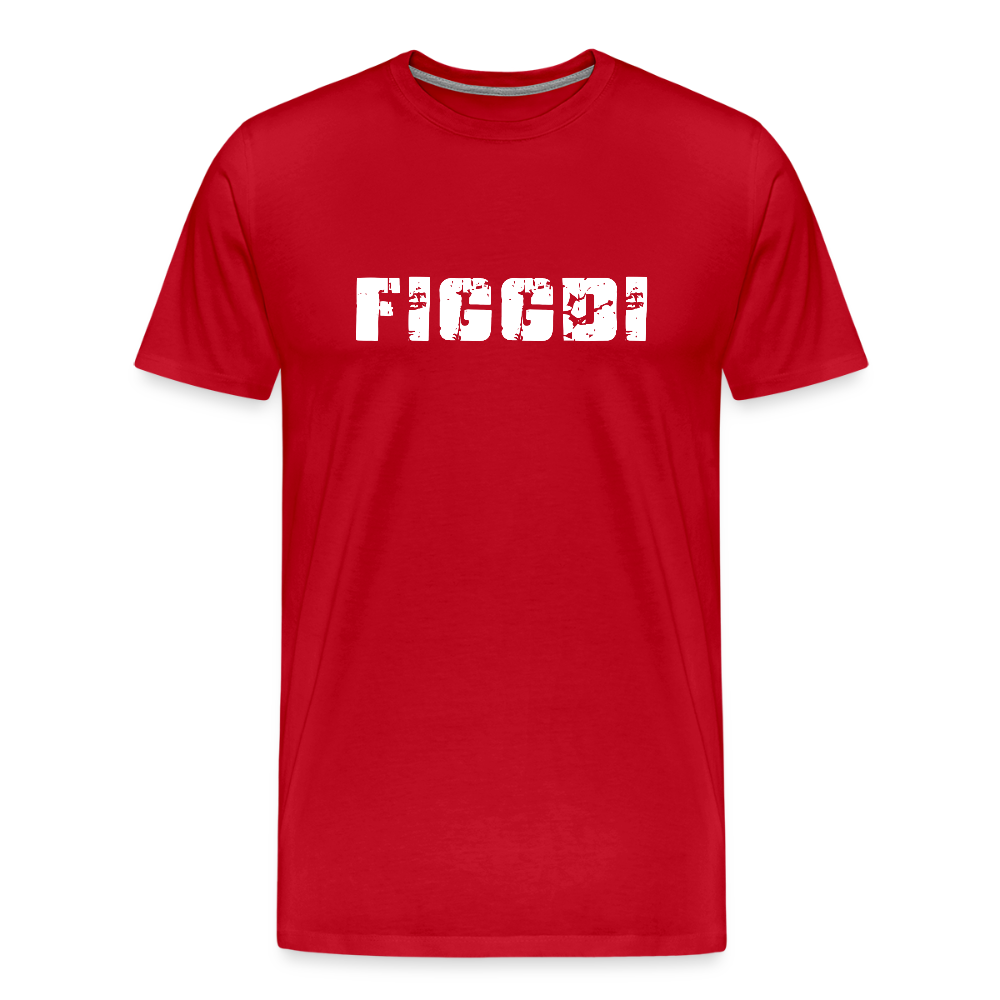 Figgdi - Schweizer Deutsch für "Kannst mich gern haben" ;-)  Männer Premium T-Shirt - Rot