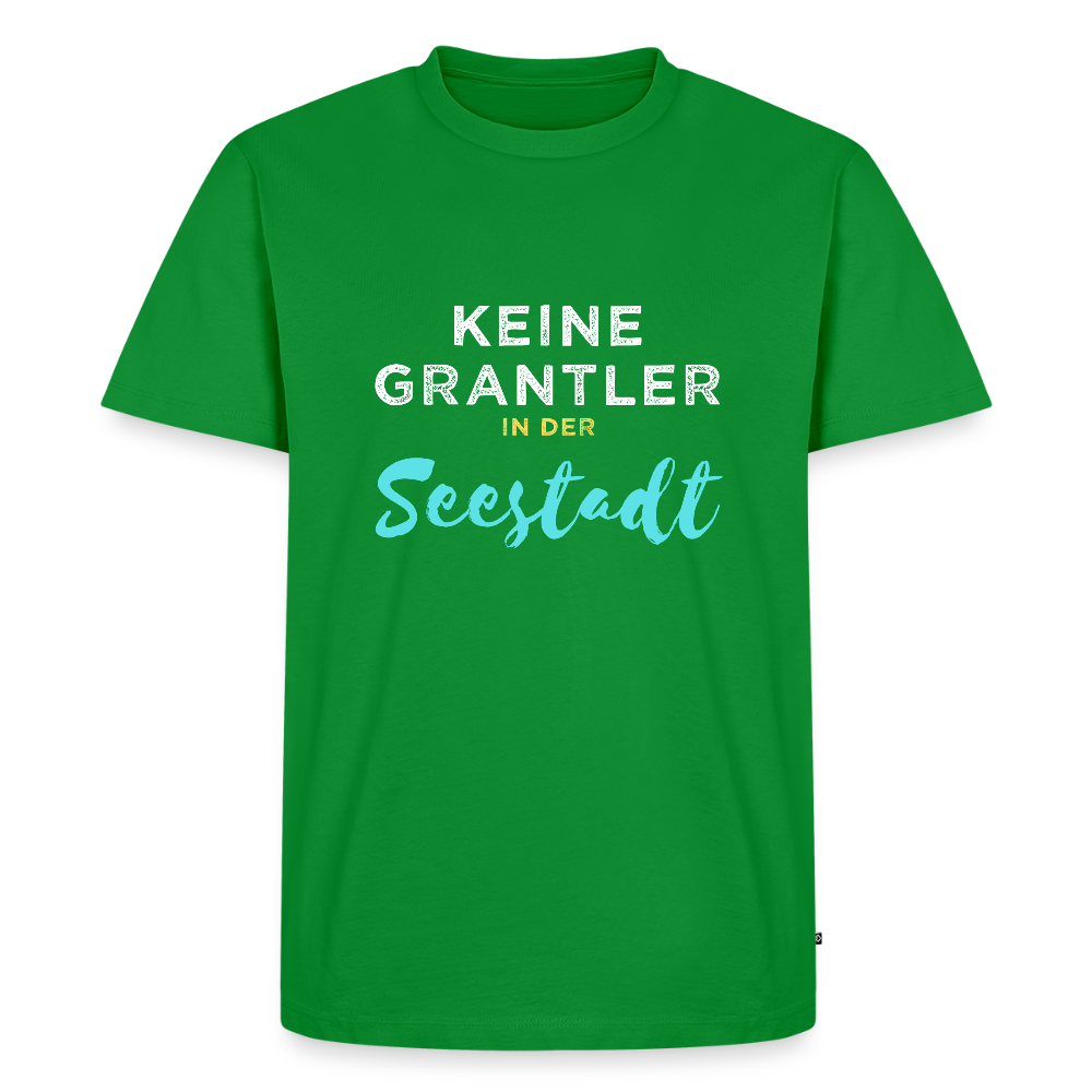 Keine Grantler in der (Wiener) Seestadt, Männer Premium T-Shirt - Grün
