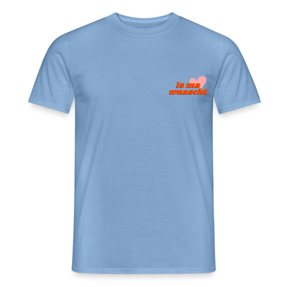 Is ma wuascht, Männer T-shirt - Carolina Blue