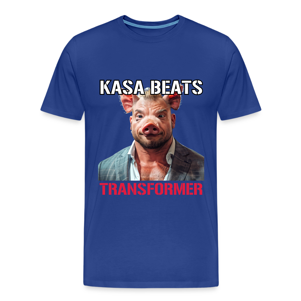 KASA BEATS - TRANSFORMER, Men Premium T-Shirt - Königsblau