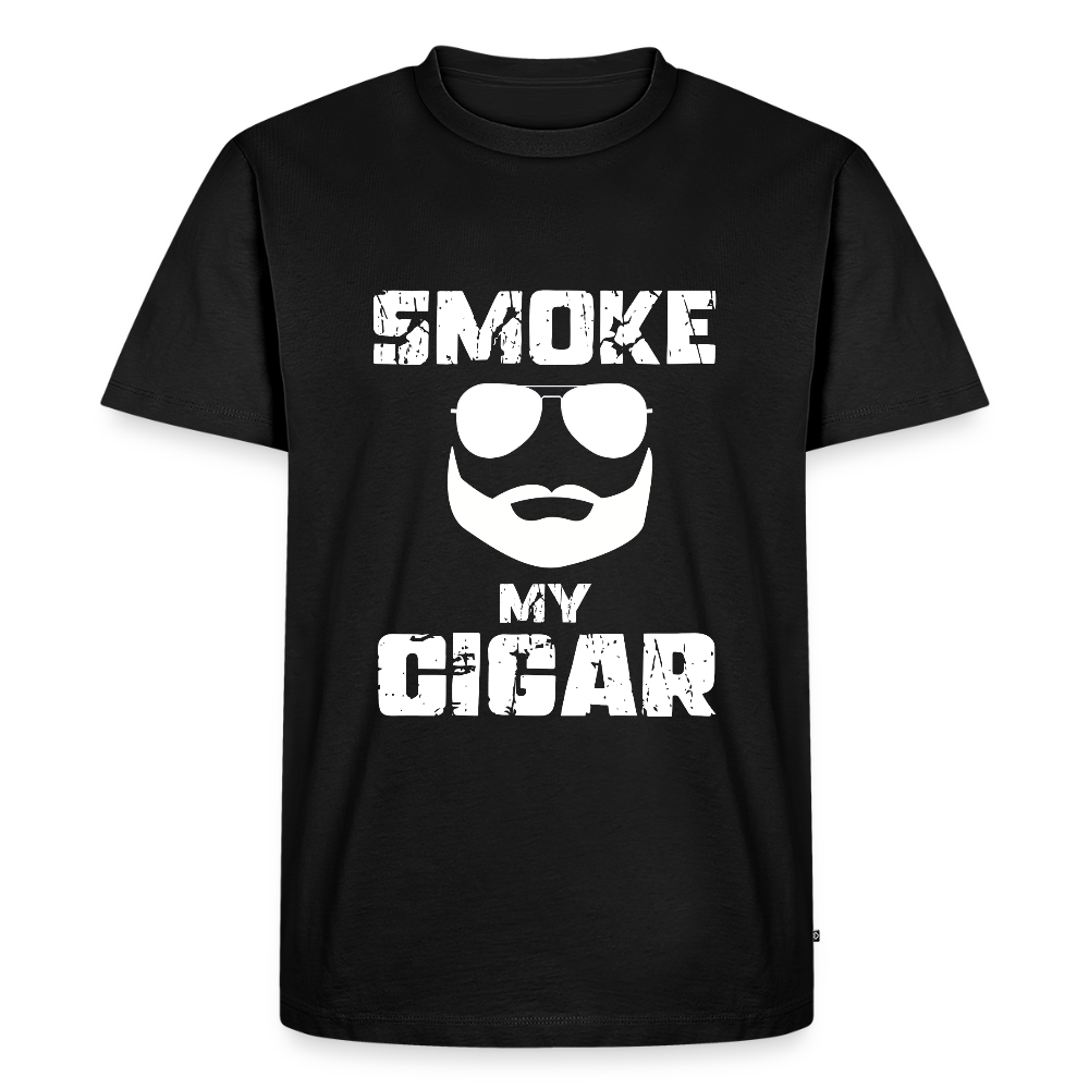Smoke My Cigar - Zigarren Mann, Hot Daddy, Cigar Man, Men/ Männer Premium T-Shirt - Schwarz