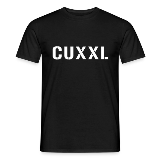 CUXXL, Männer T-Shirt - Schwarz