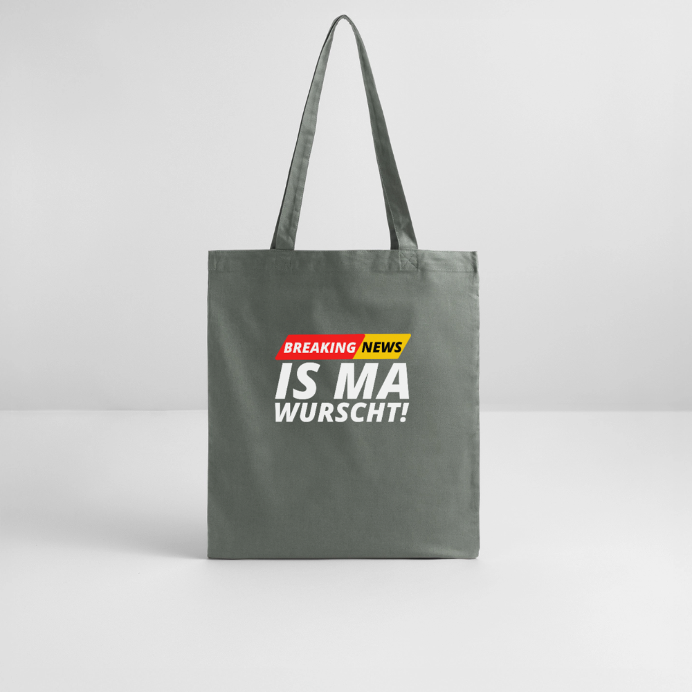 Breaking News: IS MA WURSCHT!, Stanley/Stella Bio-Stoffsackerl - Anthrazit