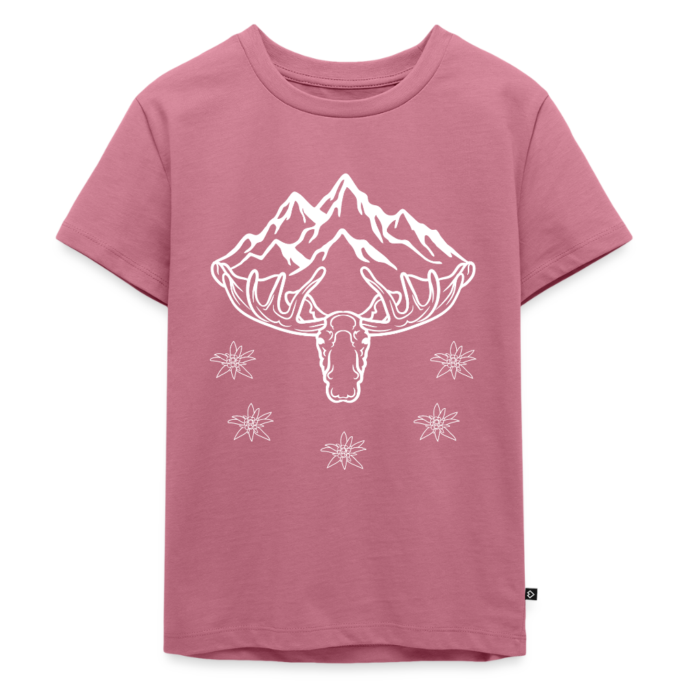 Elch Emil in Österreich, Kinder Premium T-Shirt - Mauve