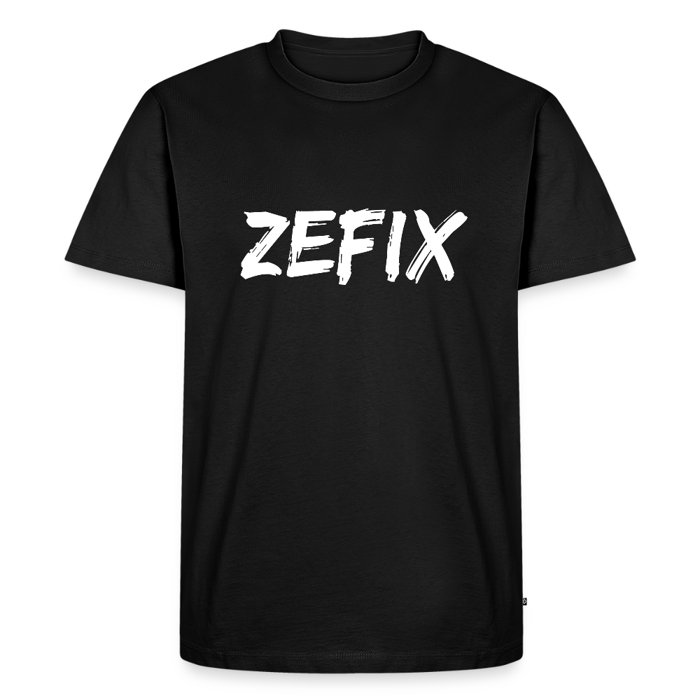 Zefix, Männer Premium T-Shirt - Schwarz