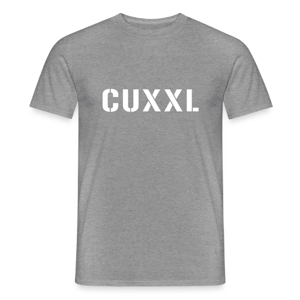 CUXXL, Männer T-Shirt - Graphit meliert