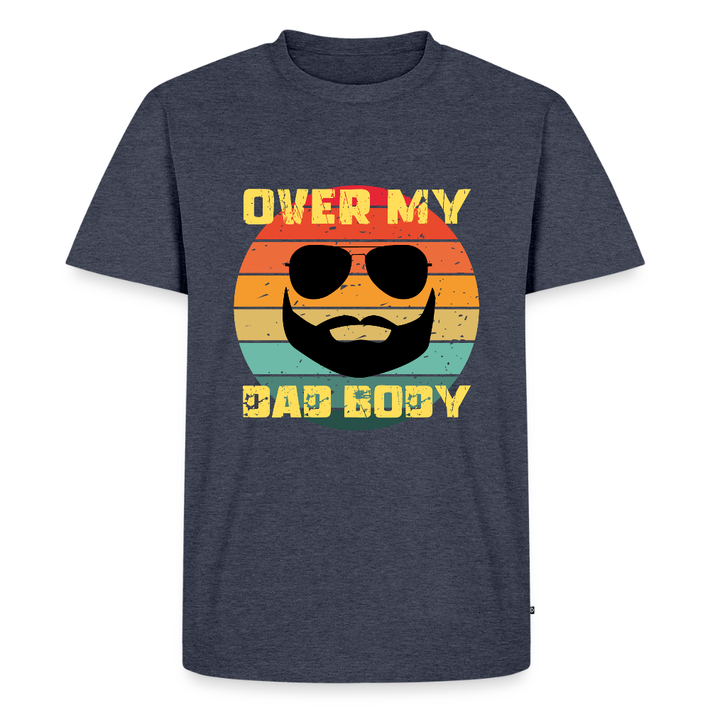 Over My Dad Body, Männer/ Men Premium T-Shirt - Jeansblau 