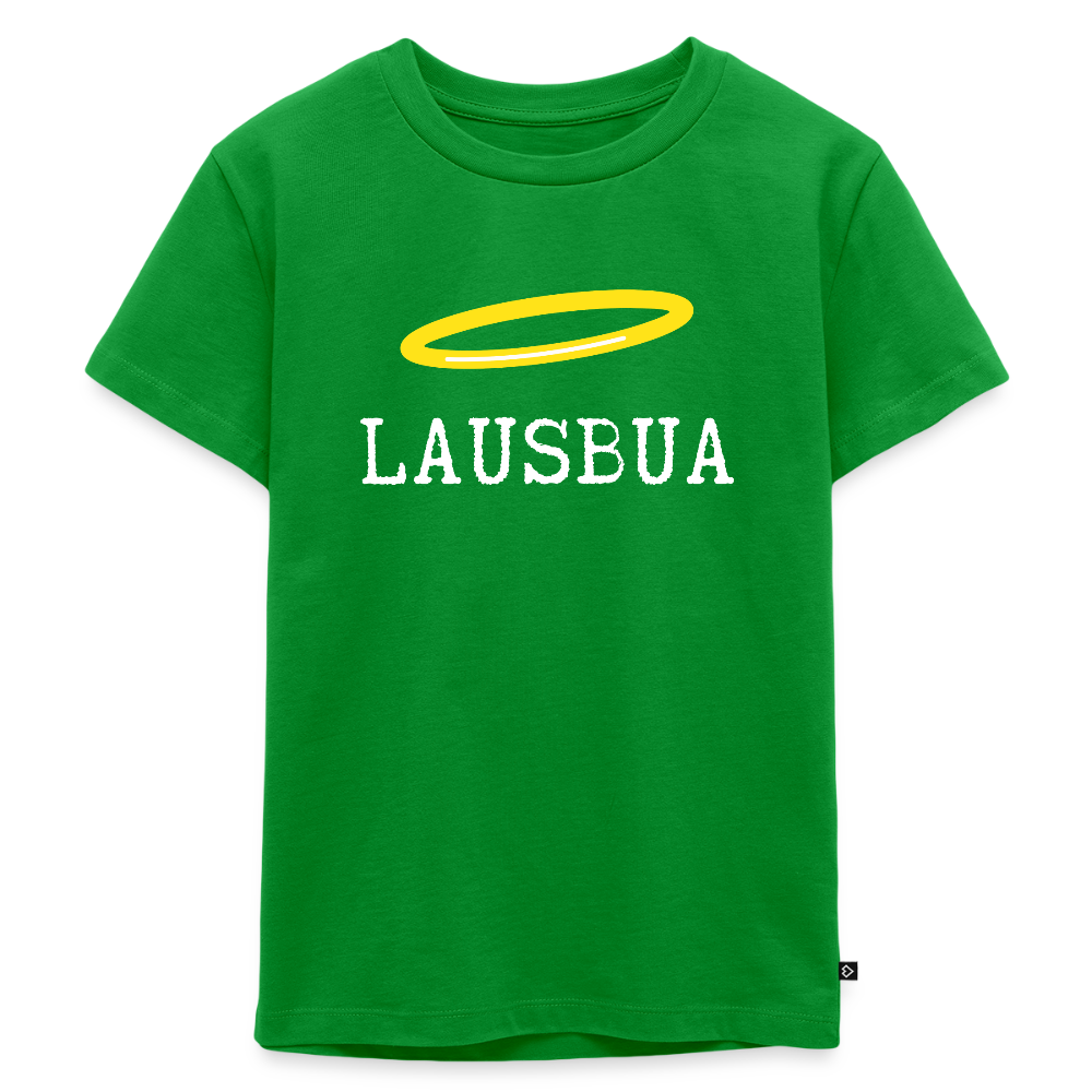 Lausbua, bairischer bzw österreichischer Lausbub (dt. Bengel), Kinder Premium T-Shirt - Grün
