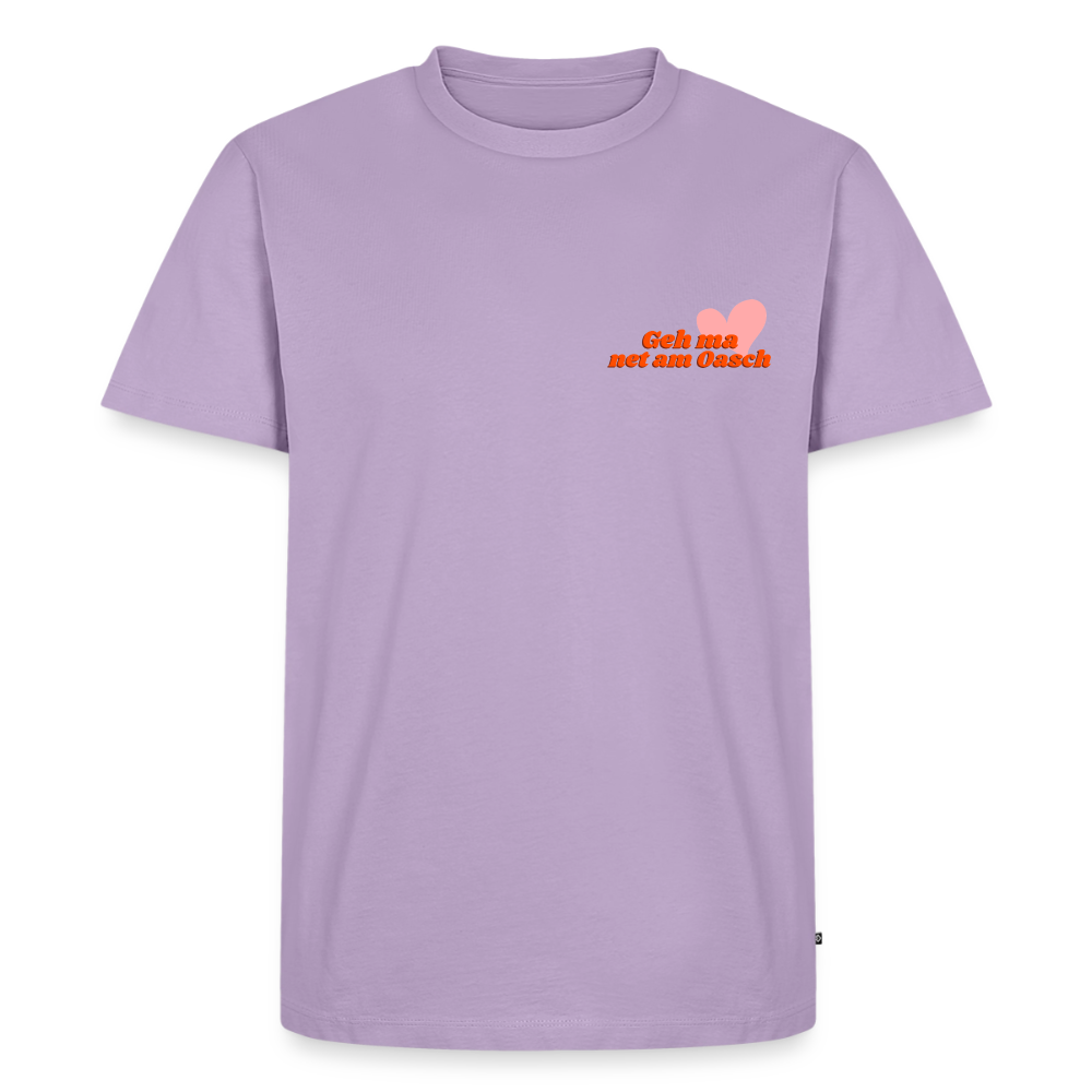 Geh ma net am Oasch, Männer Bio T-Shirt - Lavendel