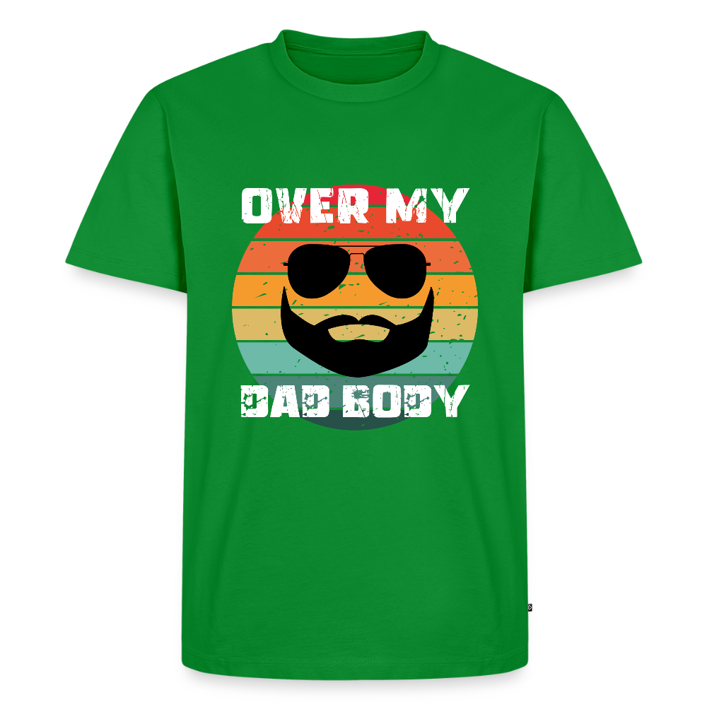 Over My Dad Body, Männer/ Men Premium T-Shirt - Grün