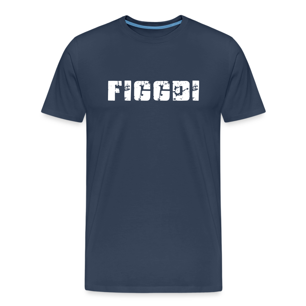 Figgdi - Schweizer Deutsch für "Kannst mich gern haben" ;-) Männer Premium Bio T-Shirt - Navy