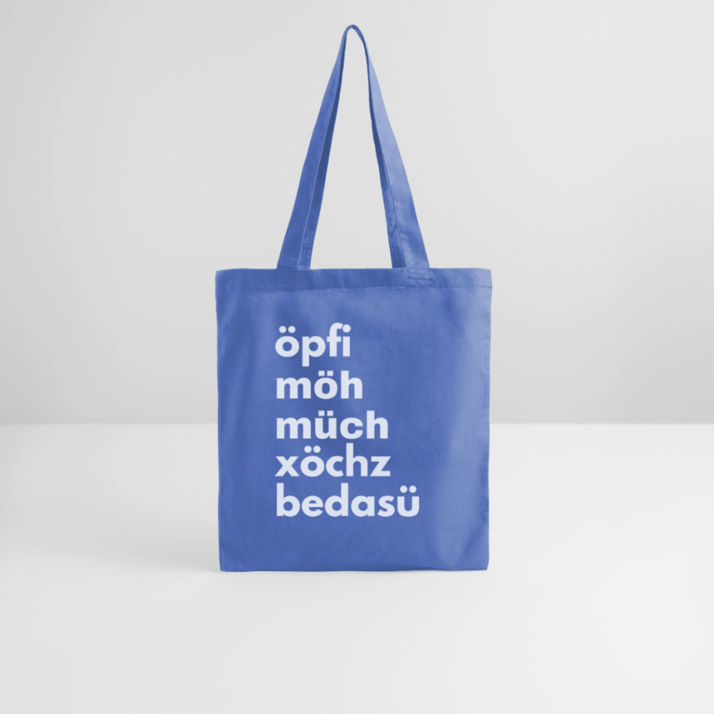 Einkaufsliste, Sackerl - Hellblau