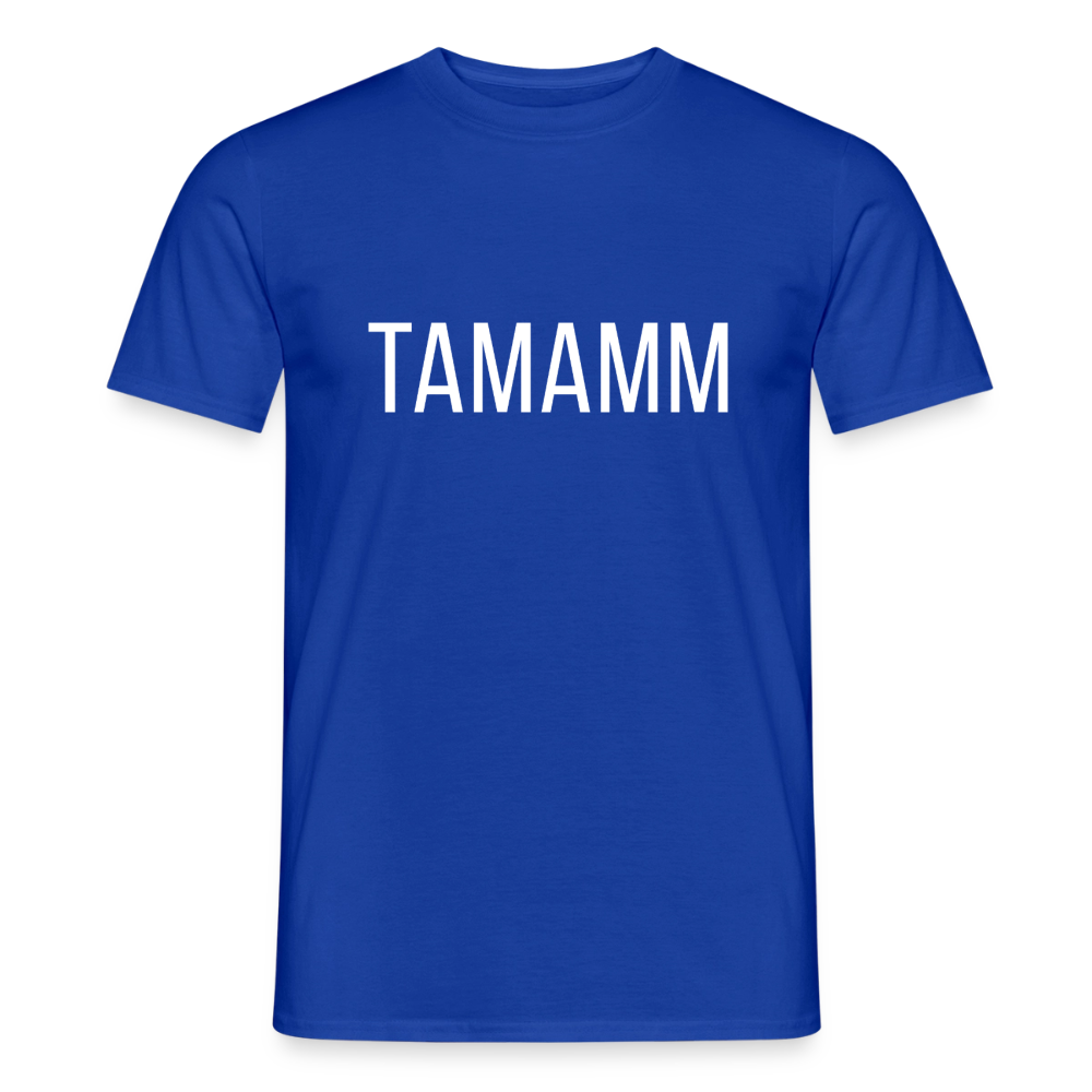 TAMAMM, Männer T-Shirt - Dunkelblau