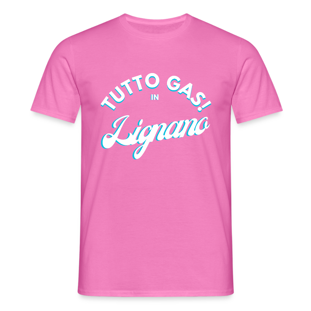 TUTTO GAS! in Lignano,  Männer T-Shirt - Pink