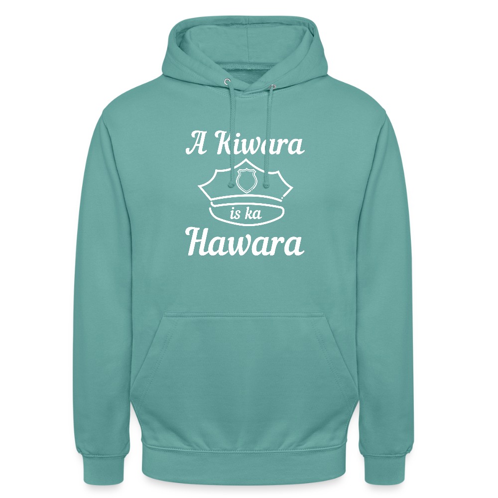 A Kiwara is ka Hawara, Hoodie - Pastelltürkis