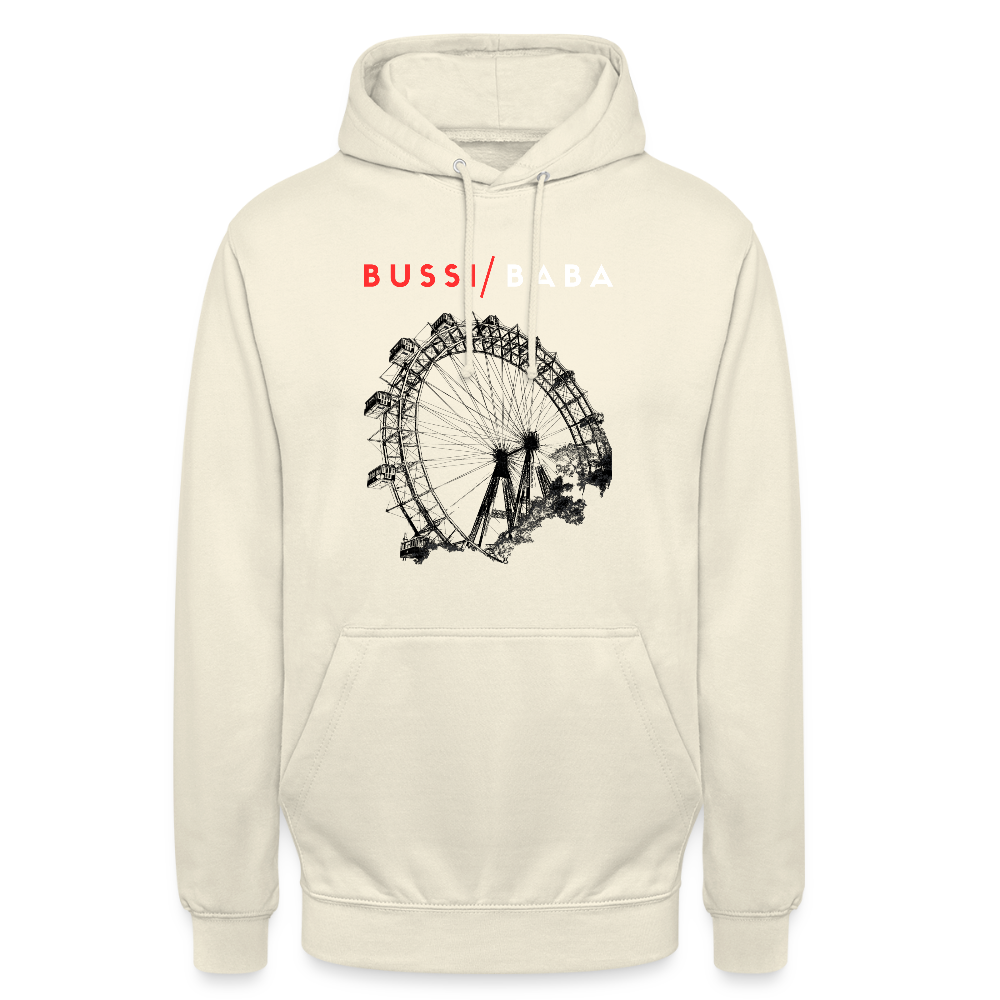Bussi / Baba korallenrot- Unisex Kapuzenpulli - Vanille-Milchshake