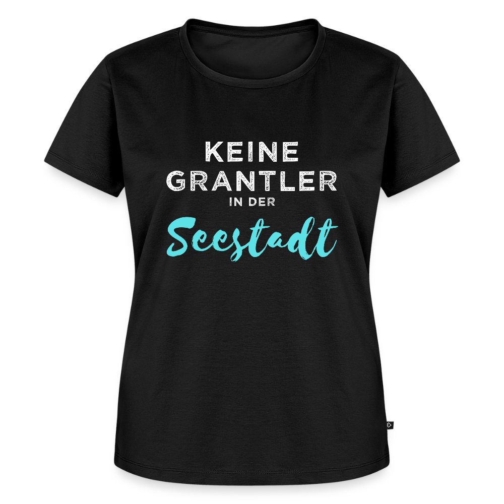 Keine Grantler in der Wiener Seestadt, Frauen Premium T-Shirt - Schwarz