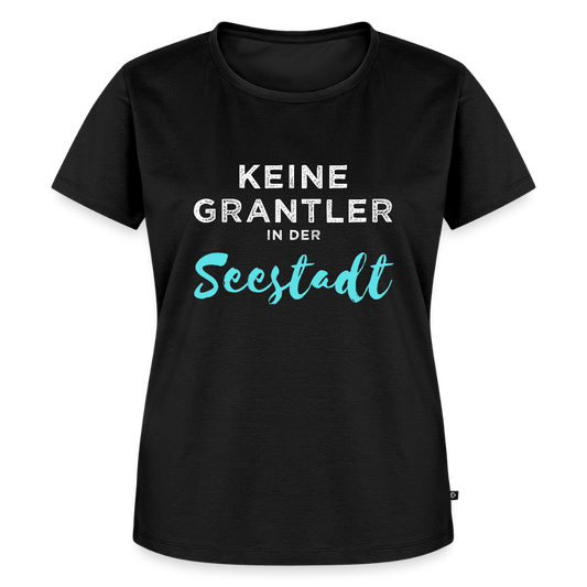 Keine Grantler in der Wiener Seestadt, Frauen Premium T-Shirt - Schwarz