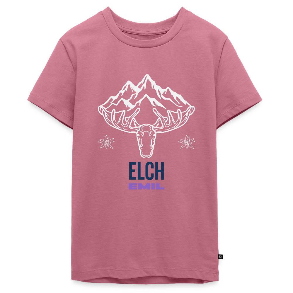 Elch Emil in Österreich, Teenager Premium T-Shirt - Mauve