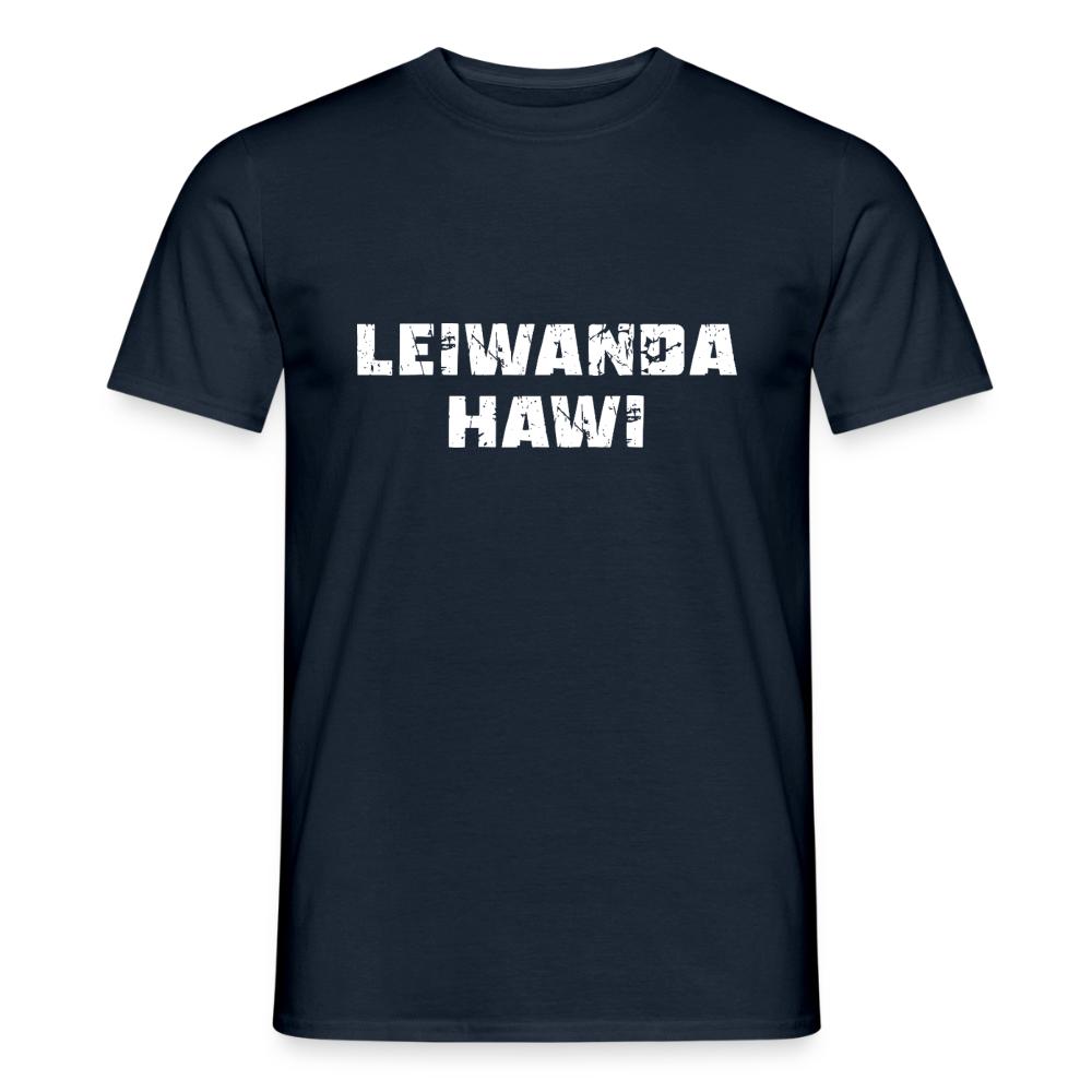 LEIWANDER HAWI, Männer T-Shirt - Navy