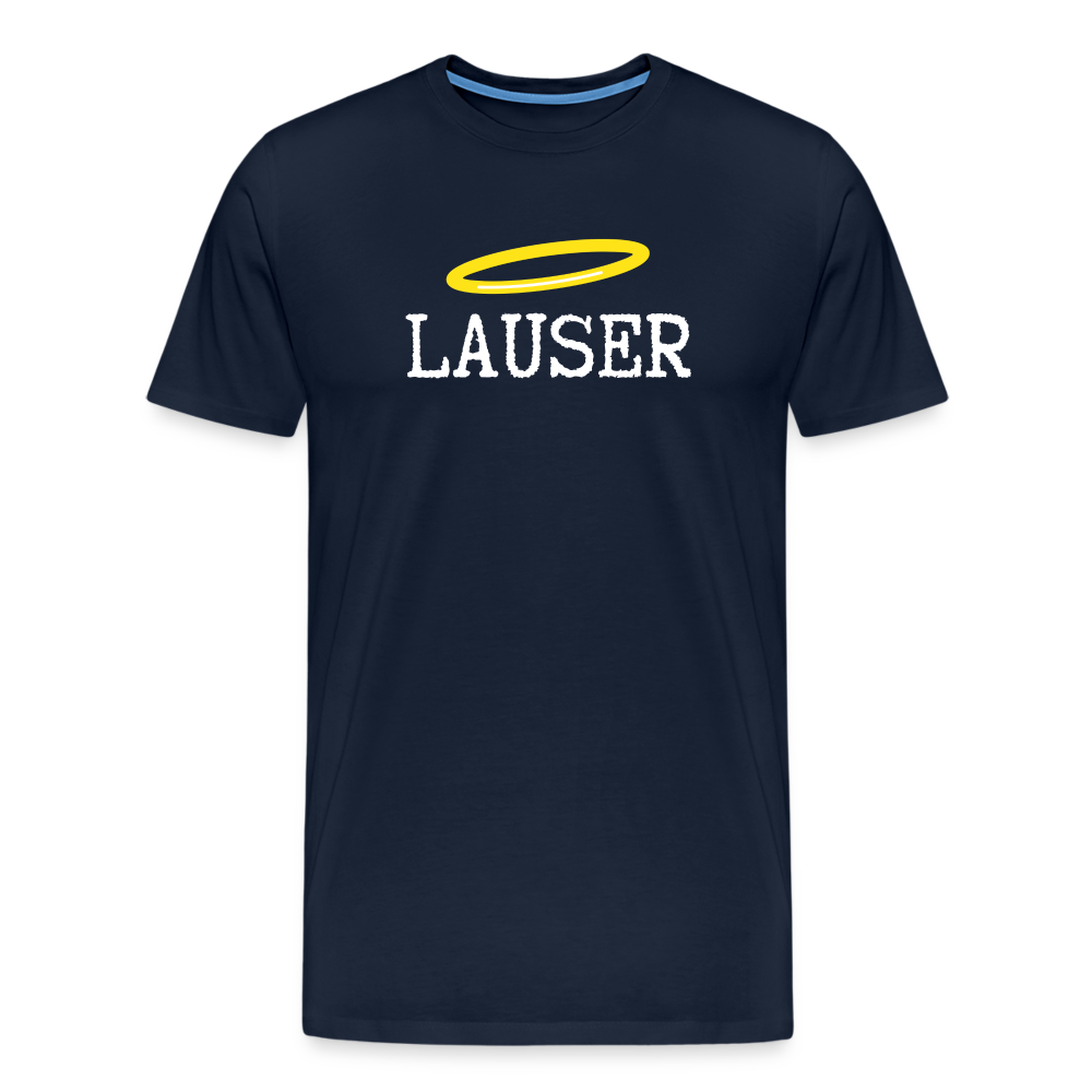 Lauser, österreichischer Lausbub - Männer Premium T-Shirt - Navy