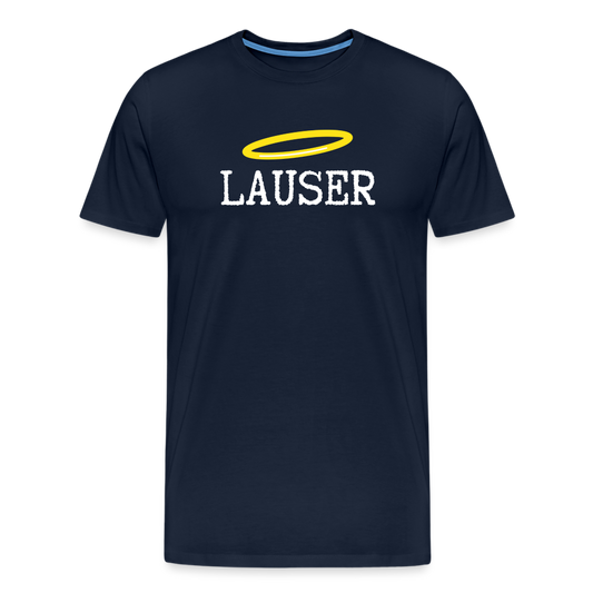 Lauser, österreichischer Lausbub - Männer Premium T-Shirt - Navy